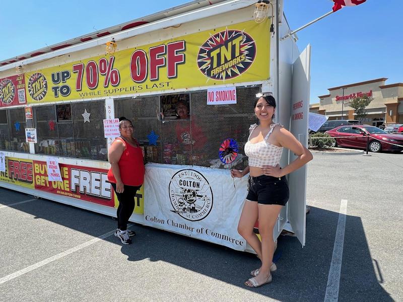 Colton Chamber of Commerce | 2023 Fireworks Booth